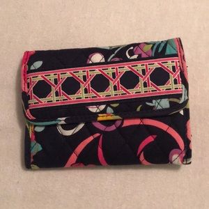 Vera Bradley wallet in ribbons